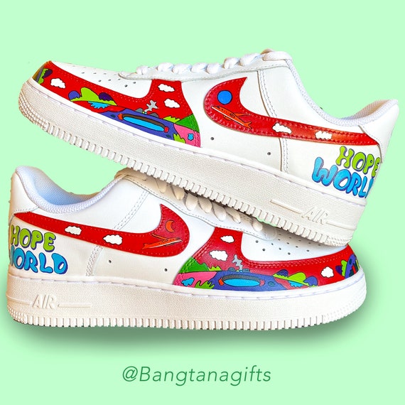 H O P E W O R L D Custom BTS Shoes 