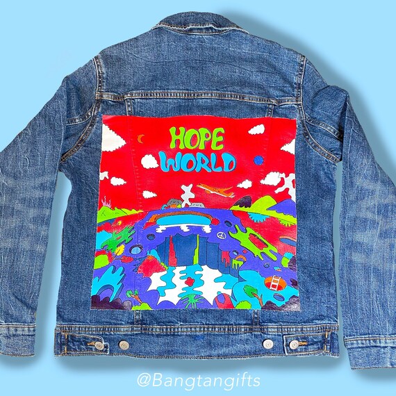J-hope Hope World BTS Custom Denim 