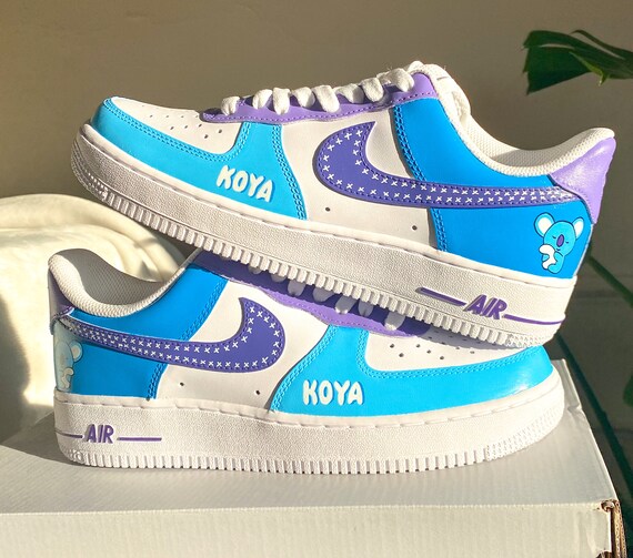 K O Y a Custom BTS Shoes BT21 | Etsy 