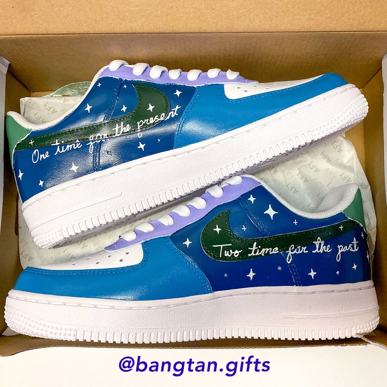 bts custom nike shoes
