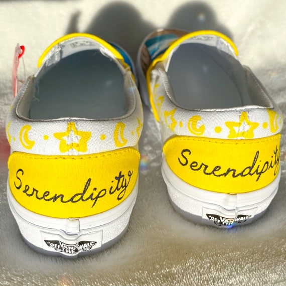 Jimin Serendipity BTS Custom Vans 
