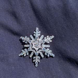 Snowflake Stock Tie Pin