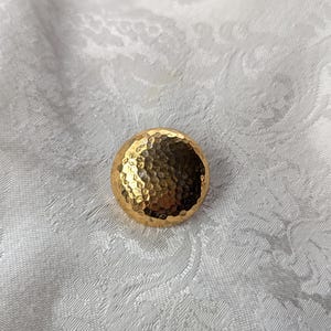 Hammered Gold Stock Tie Pin