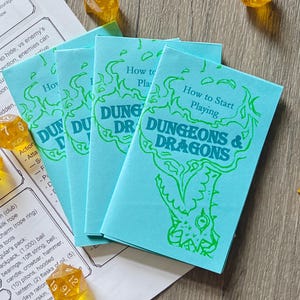 How to Start Playing Dungeons & Dragons - Mini Zine