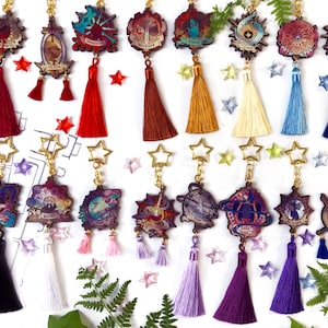 DnD Class + DM Charm Keychains