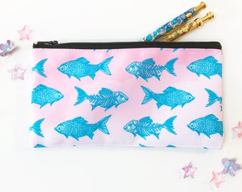 Fish Zipper Pouch