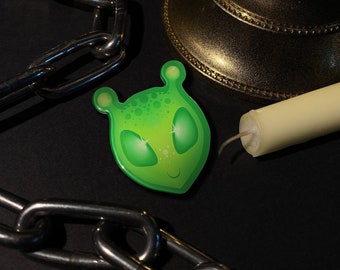 Intergalactic Alien Phone Grip • 2.5&quot;/ 6cm