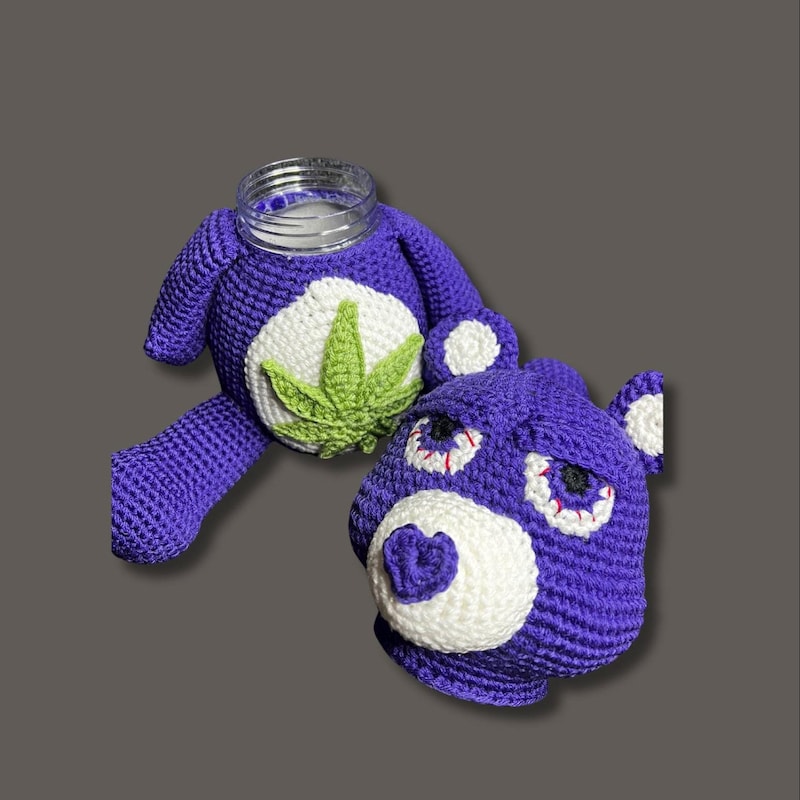 Stash Bear Jar Crochet Pattern Etsy