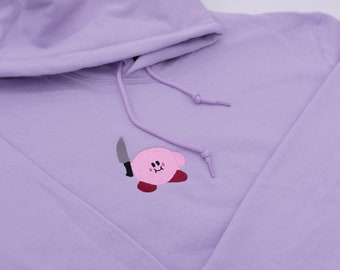 Cut You Hoodie Embroidered Knife