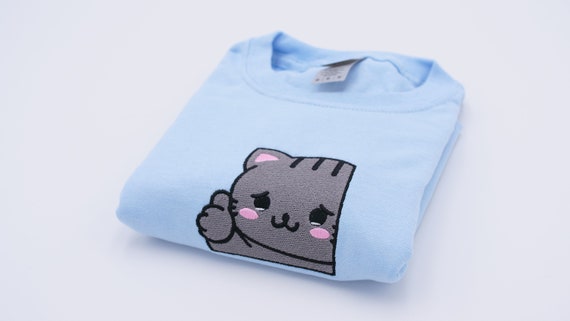 sad cat hoodie