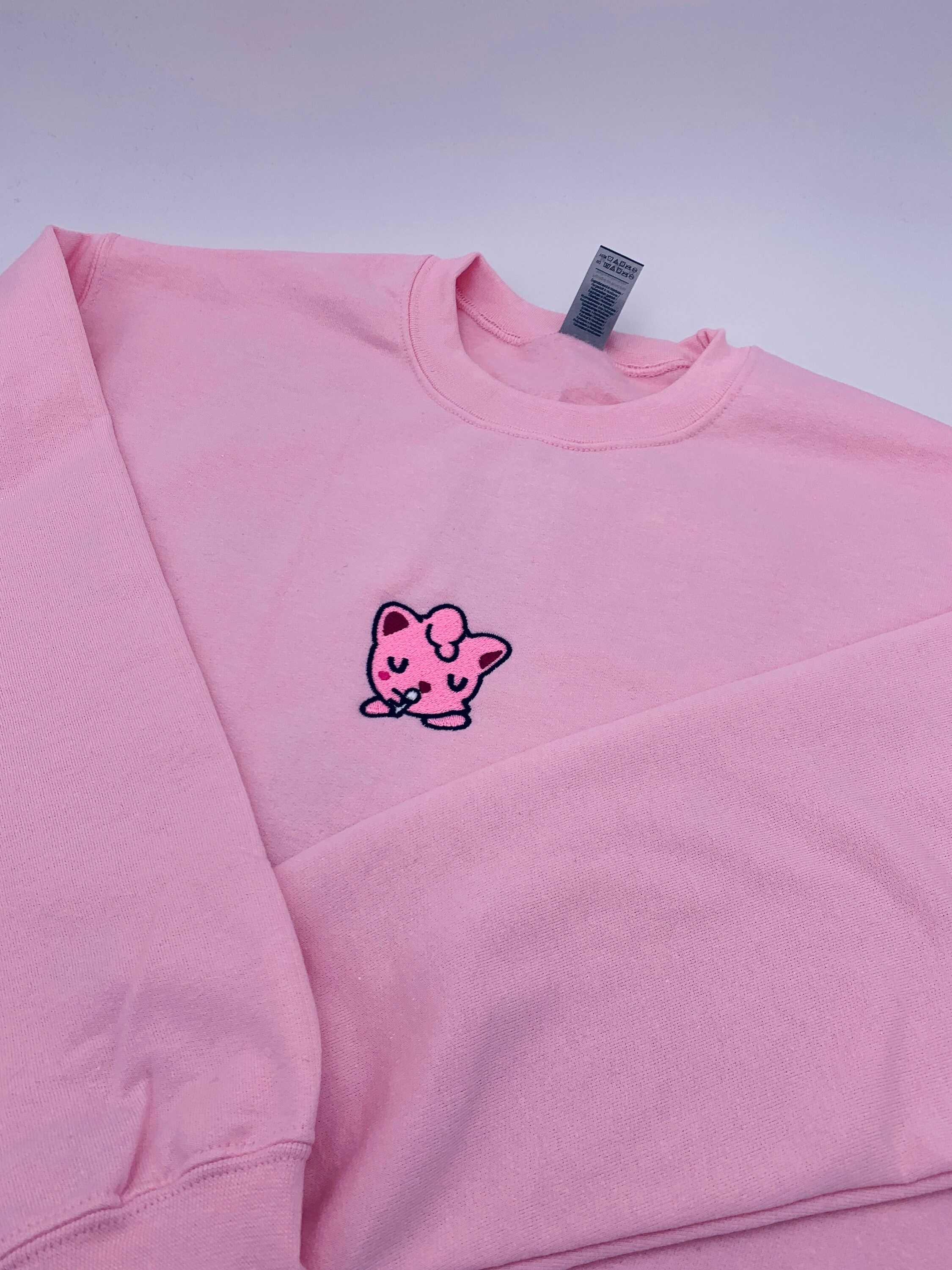 Jiggly Mic Embroidered Crewneck