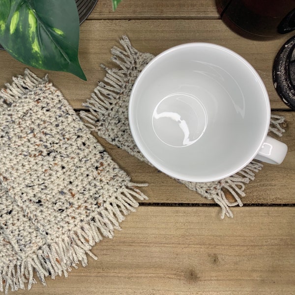 Crochet Mug Rug Etsy