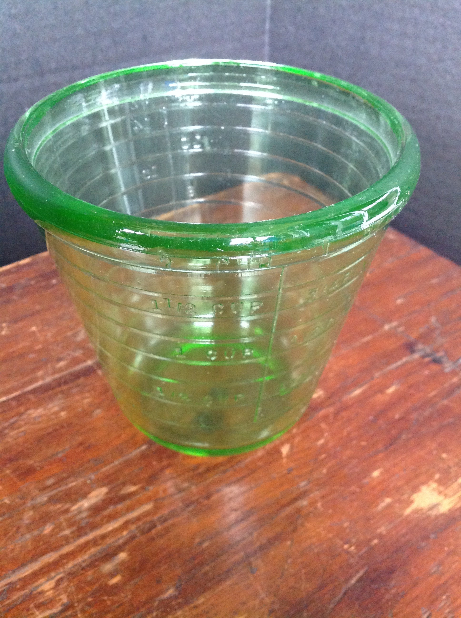 Vintage Hand Mixer and Depression Glass Cup Etsy