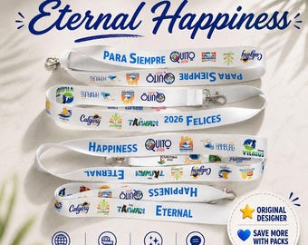 Lanyard International Convention 2026 Eternal Happiness Lanyard