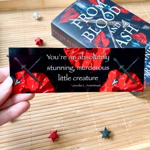 From Blood and Ash Bookmark based on the Fantasy series by Jennifer L. Armentrout