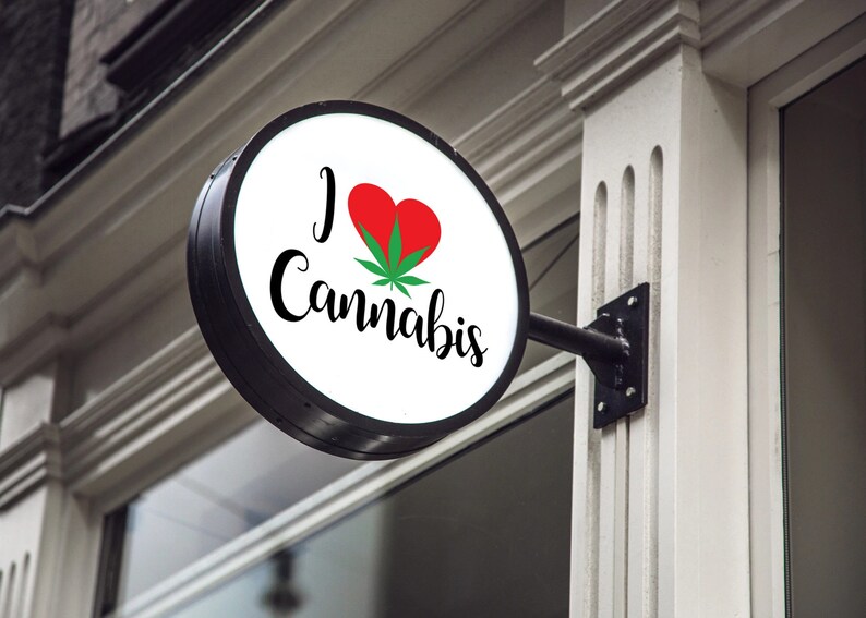 Weed Svg I Love Cannabis Silhouette I Love Weed SVG Files Weed Quotes Weed SVG Files Weed Svg Bundle T shirt Weed Png Marijuana SVG