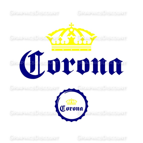 Unofficial Corona Logo Design Cerveza Clipart Vector Etsy