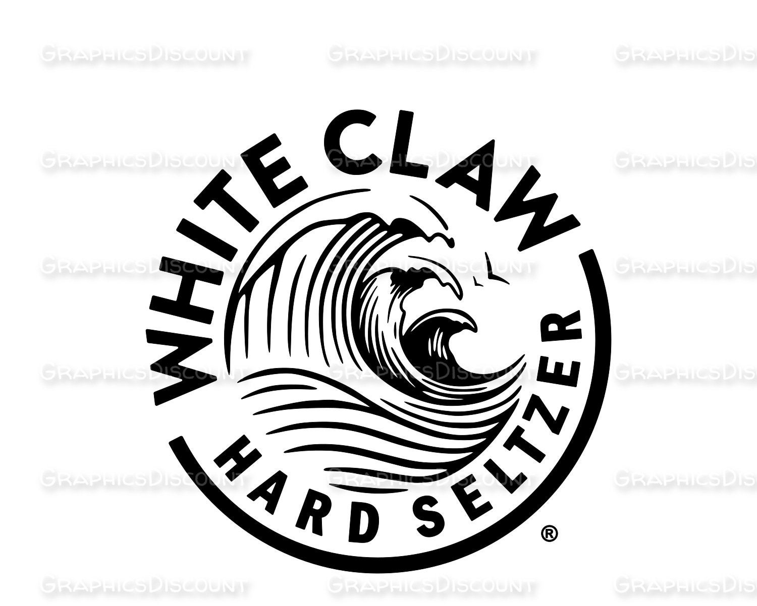 White Claw Clipart Vector.