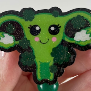 Lucky Uterus Badge Reel