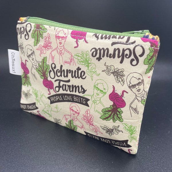 Schrute Farms Zippered Pouch