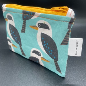 Kookaburra Zippered Pouch