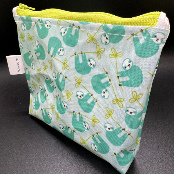 Sloth Food Safe Snack Bag