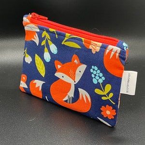 Fox Zippered Pouch