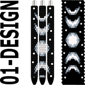 Rhinestone Pen Template – Moon SS10 Bling PDF for Inkjoy, Makerflo & DFR Pens