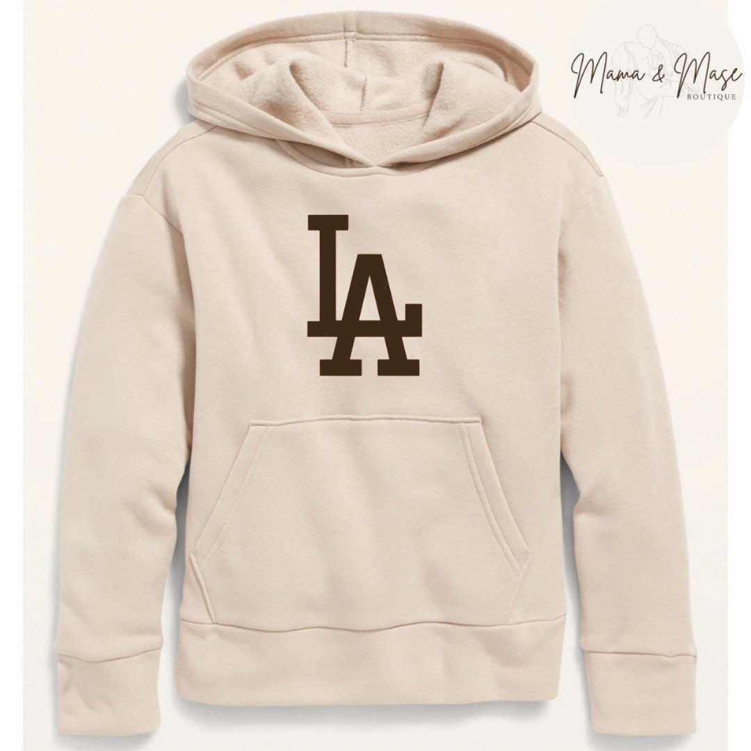LA Dodgers MLB League Essential Medium Green Pullover Hoodie