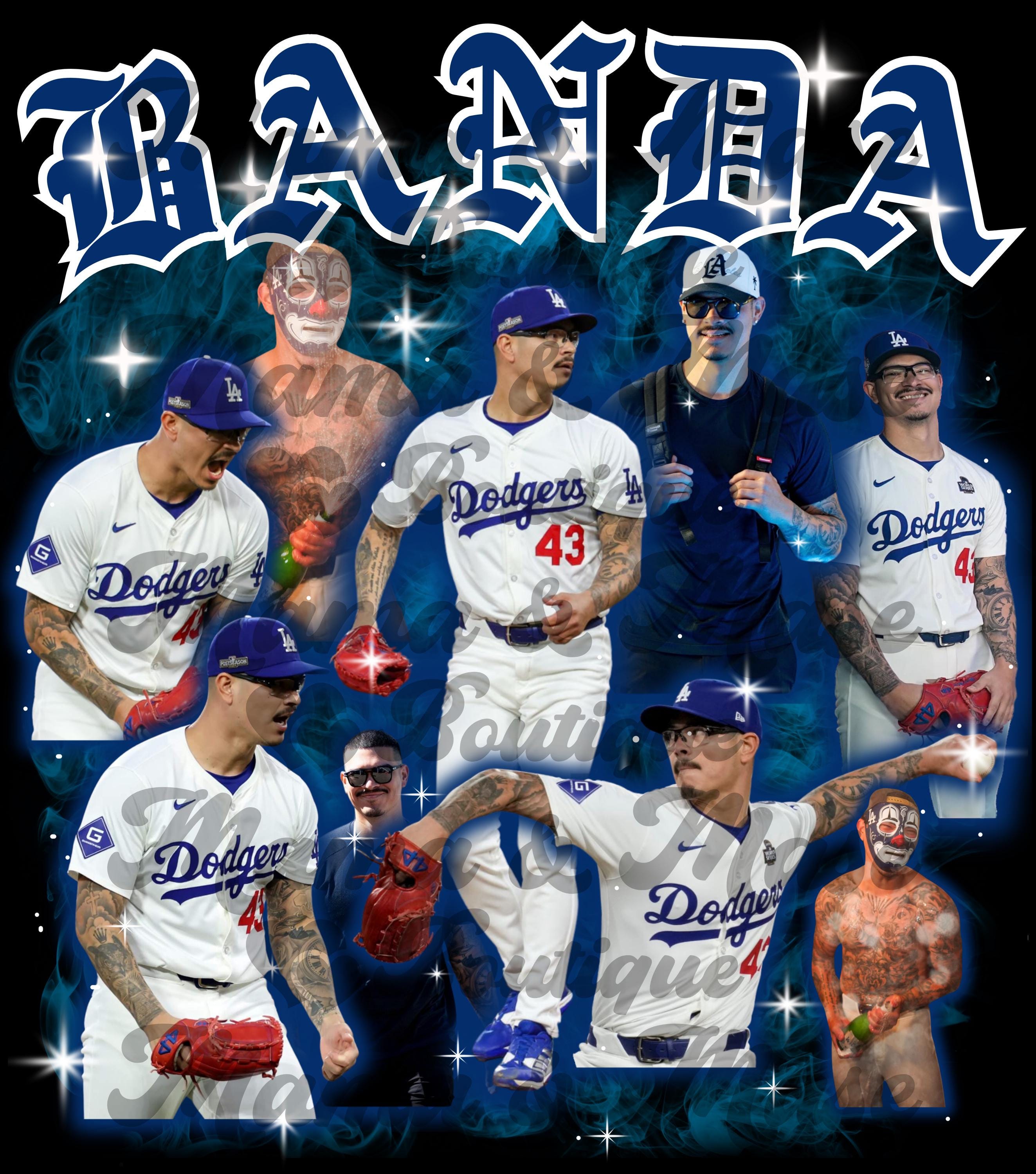 BANDA Dodgers PNG FILE - Etsy