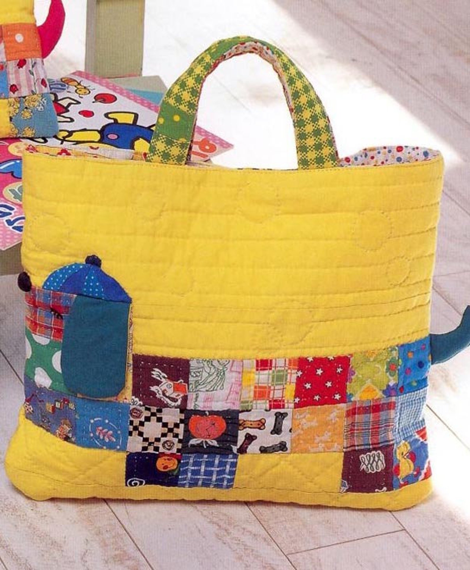 Quilting pattern bag Patchwork Bag Patterns PDF sewing | Etsy