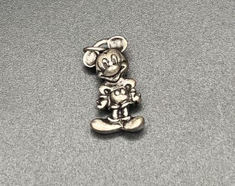 Colgante vintage de Mickey Mouse en 3D.