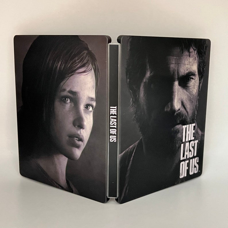 The Last of US Custom Made Steelbook Case Only for PS4/PS5 no Etsy