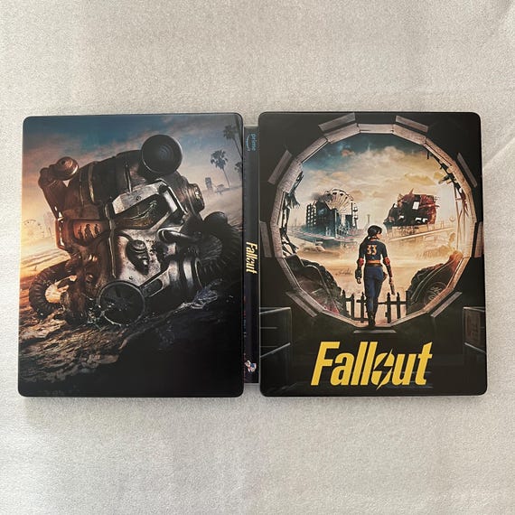 フォールアウト 4 スチールブックケース PS5 PS4 Fallout Custom Made Steelbook Case Only Ps5/ps4/ps3/xbox (no