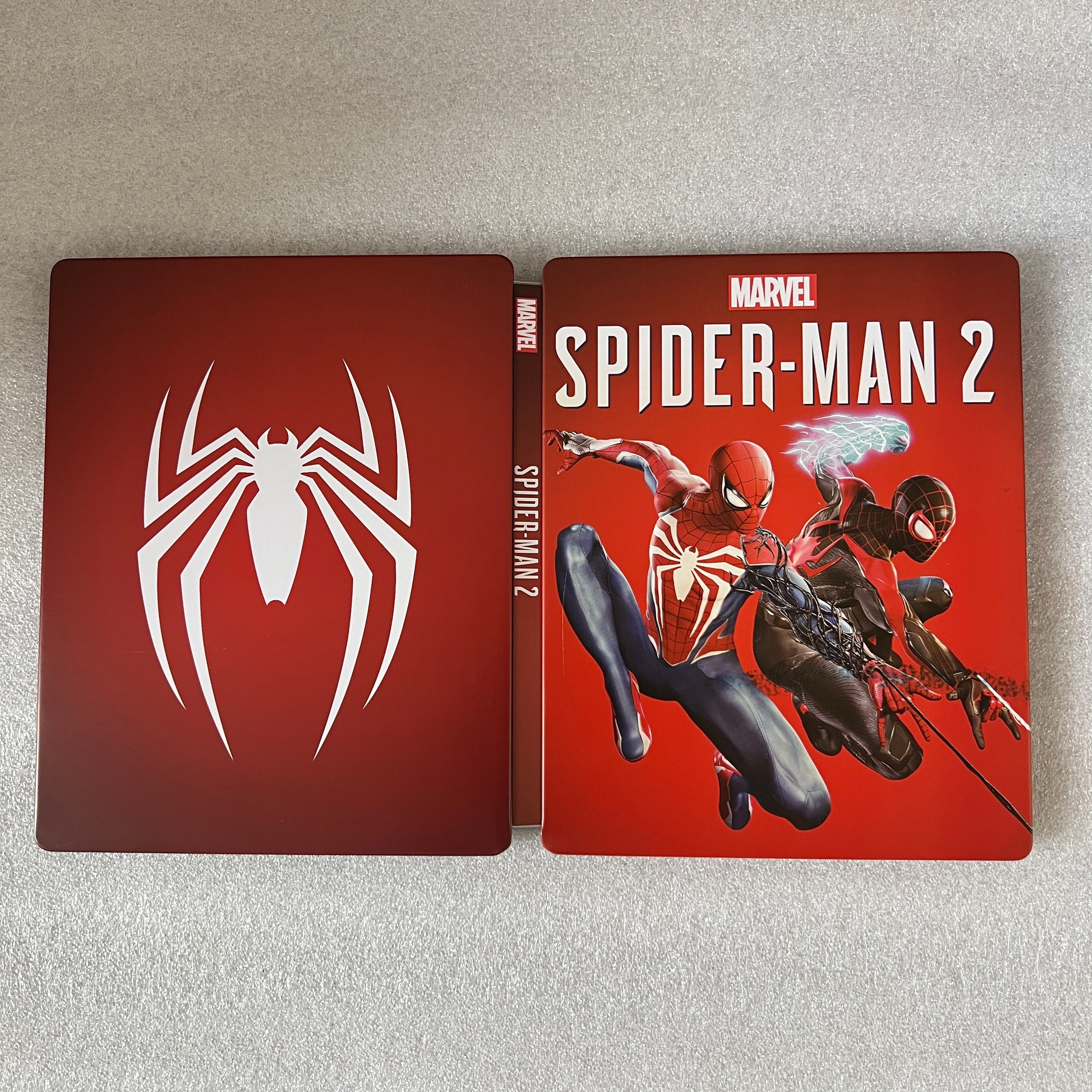 Marvel's Spider-Man 2 Collector's Edition (No Game) STEELBOOK ONLY  STEELCASE PS5