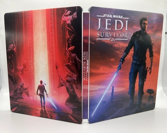 Star Wars Jedi Survivor Custom made Steelbook Case only for PS4/PS5/Xbox (No Game) New and Sealed