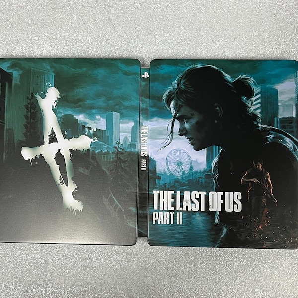 The last of us Part II Custom made Steelbook Case only for PS4/PS5 (No Game Disc) New