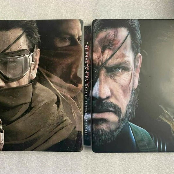 Steelbook Metal Gear Solid V: The Phantom Pain Per PS4 - SOLO BOX, NO GAME