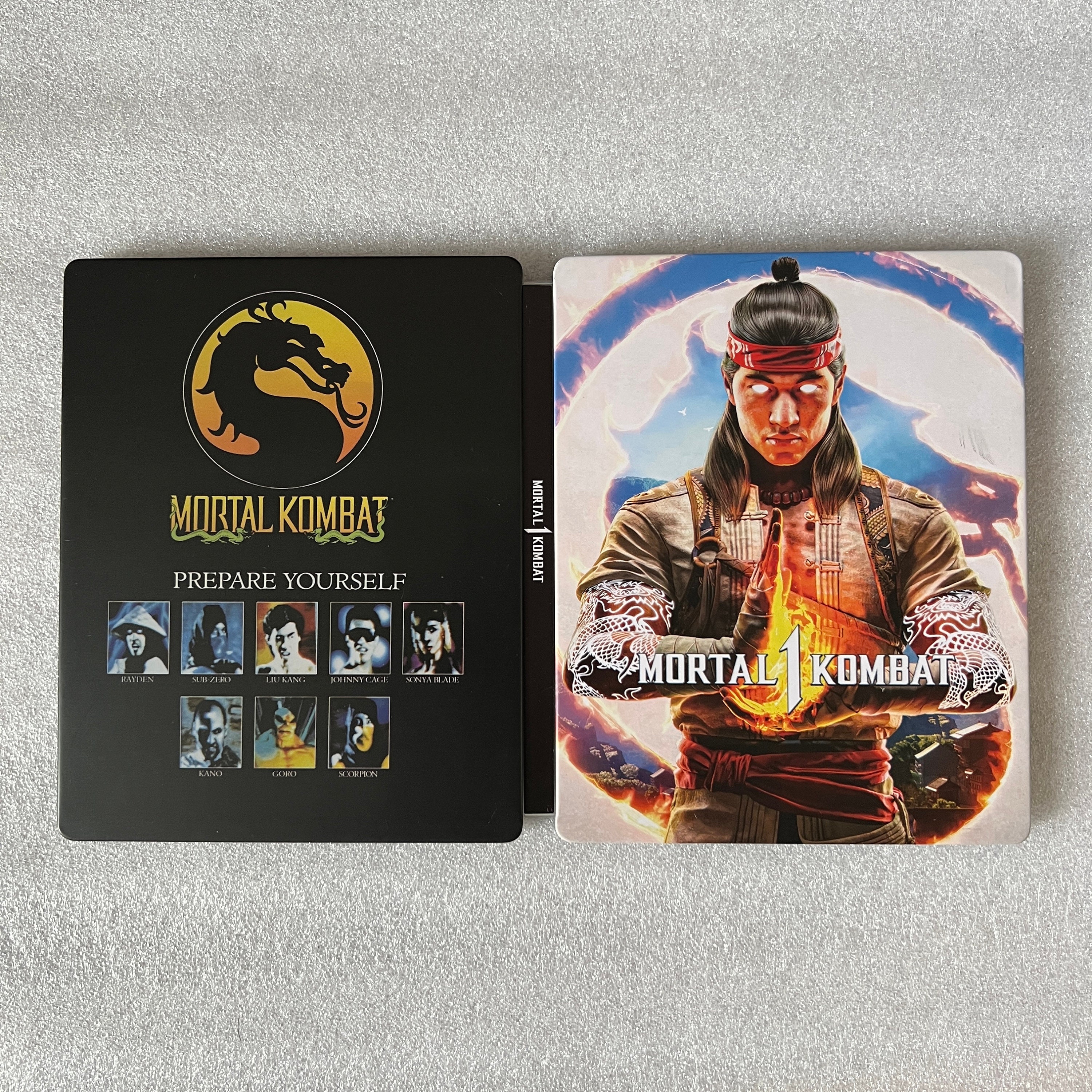 Mortal Kombat 11 PS4 Custom PS1 Inspired Case 