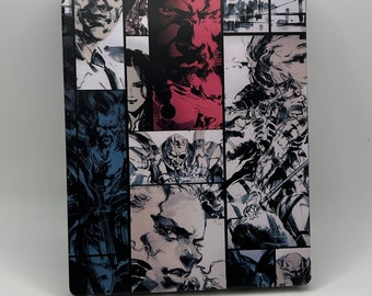 Metal Gear Solid 2 Sons of Liberty Custom Made Steelbook Case 