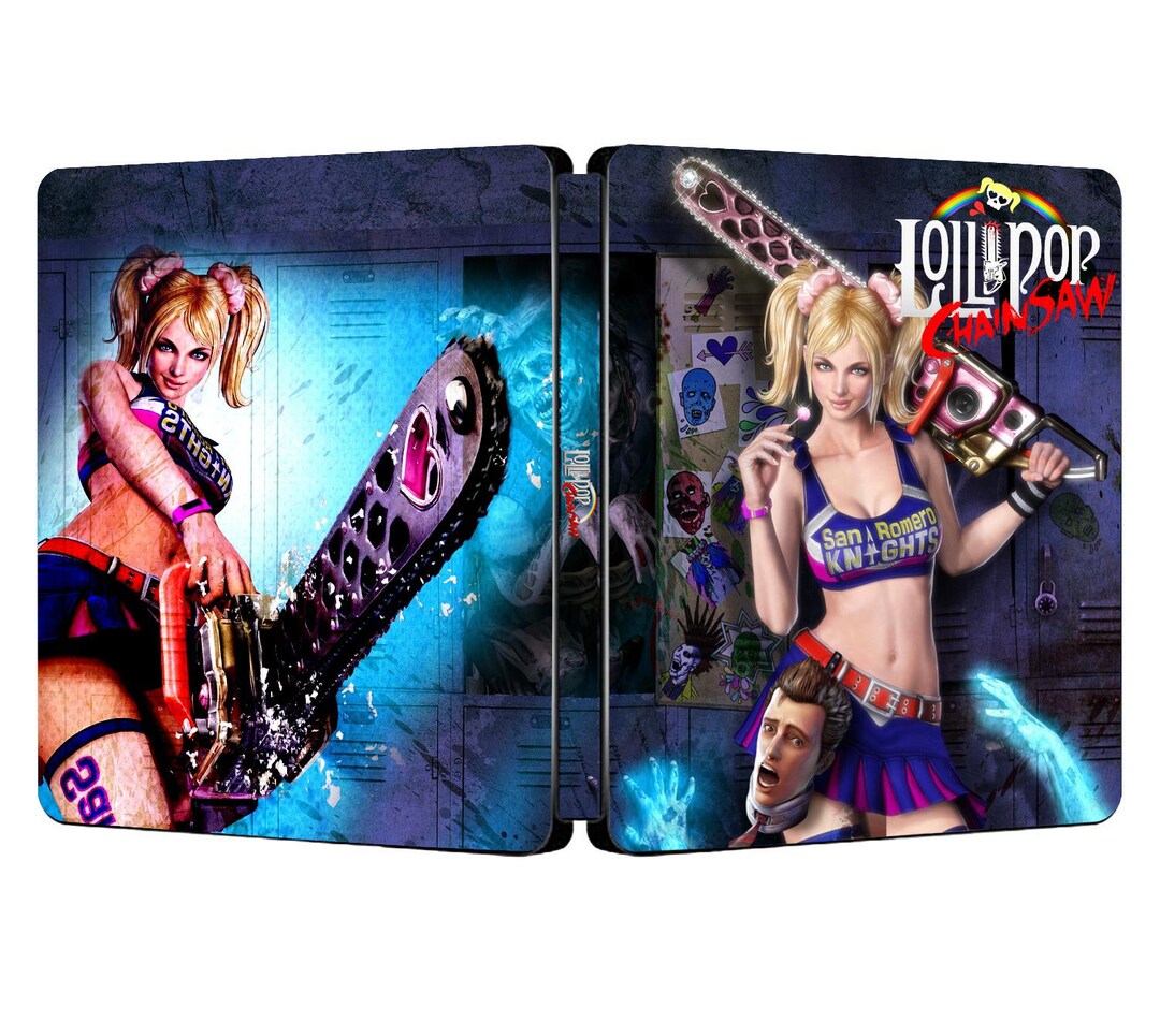 Lollipop Chainsaw Custom Made Steelbook Case Only for 