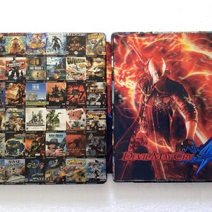 Estuche de colección Steelup de Devil May Cry 4 V2 con tarjeta 3D para PS3/PS4/PS5/Xbox/PC (disco de juego no incluido) Nuevo