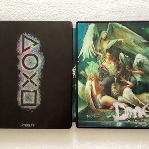 Estuche de colección Steelup de Devil May Cry DMC V1 con tarjeta 3D para PS3/PS4/PS5/Xbox/PC (disco de juego no incluido) Nuevo