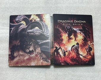 Dragon's Dogma Dark Arisen Op maat gemaakte Steelbook-hoes alleen PS5/PS4/Xbox (geen gameschijf) nieuw