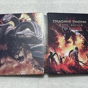 Dragon’s Dogma Dark Arisen Stahlbuch-Hülle nur für PS3/PS4/PS5/Xbox/PC Neu