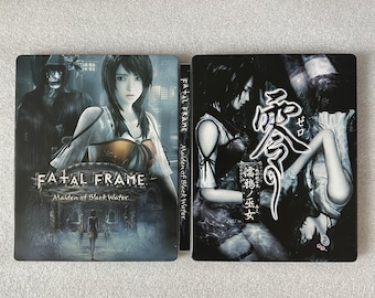 Fatal Frame: Maiden of Balck Water Custom made Steelbook Case only for PS2/PS3/PS4/PS5/Xbox (No Game) New and Sealed