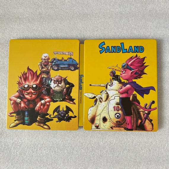 Sand Land Custom Made Steelbook Case Only for Ps4/ps5/xbox no Game New 