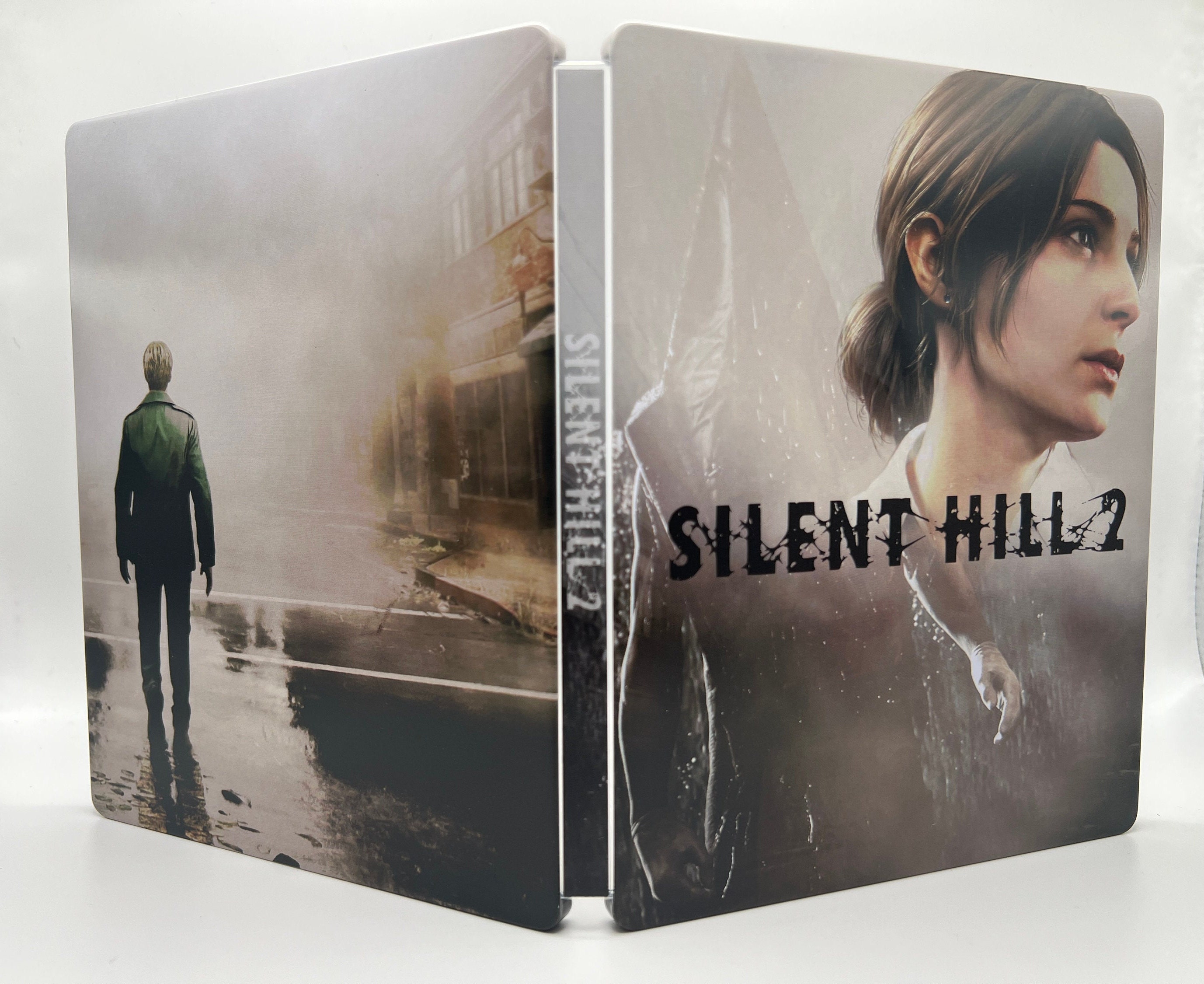 Silent Hill 2 Custom Made Steelbook Case Only for Ps4/ps5/xbox 