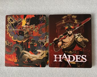 Hades Custom made Steelbook Case only for PS4/PS5/Xbox (No Game) New