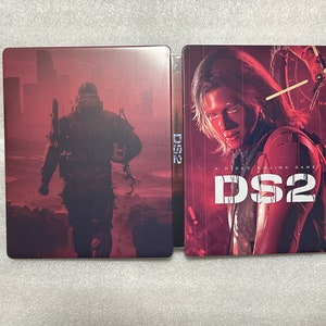 Death Stranding DS2 Custom made steelbook case only PS4/PS5/Xbox (NO game disc) New